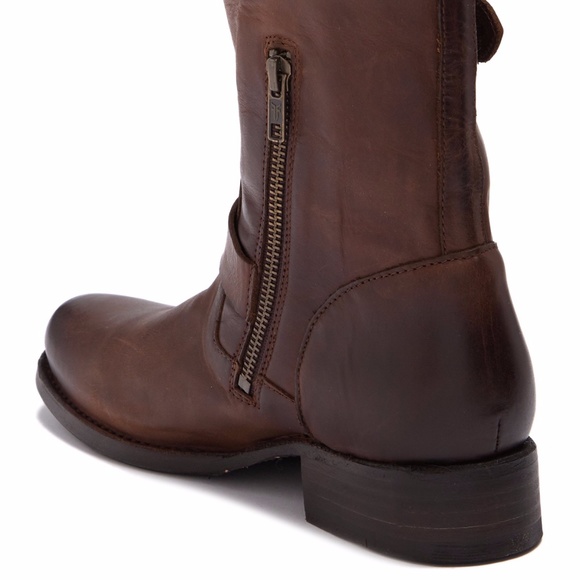 Frye Vicky Engineer Leather Boot - Picture 3 of 16